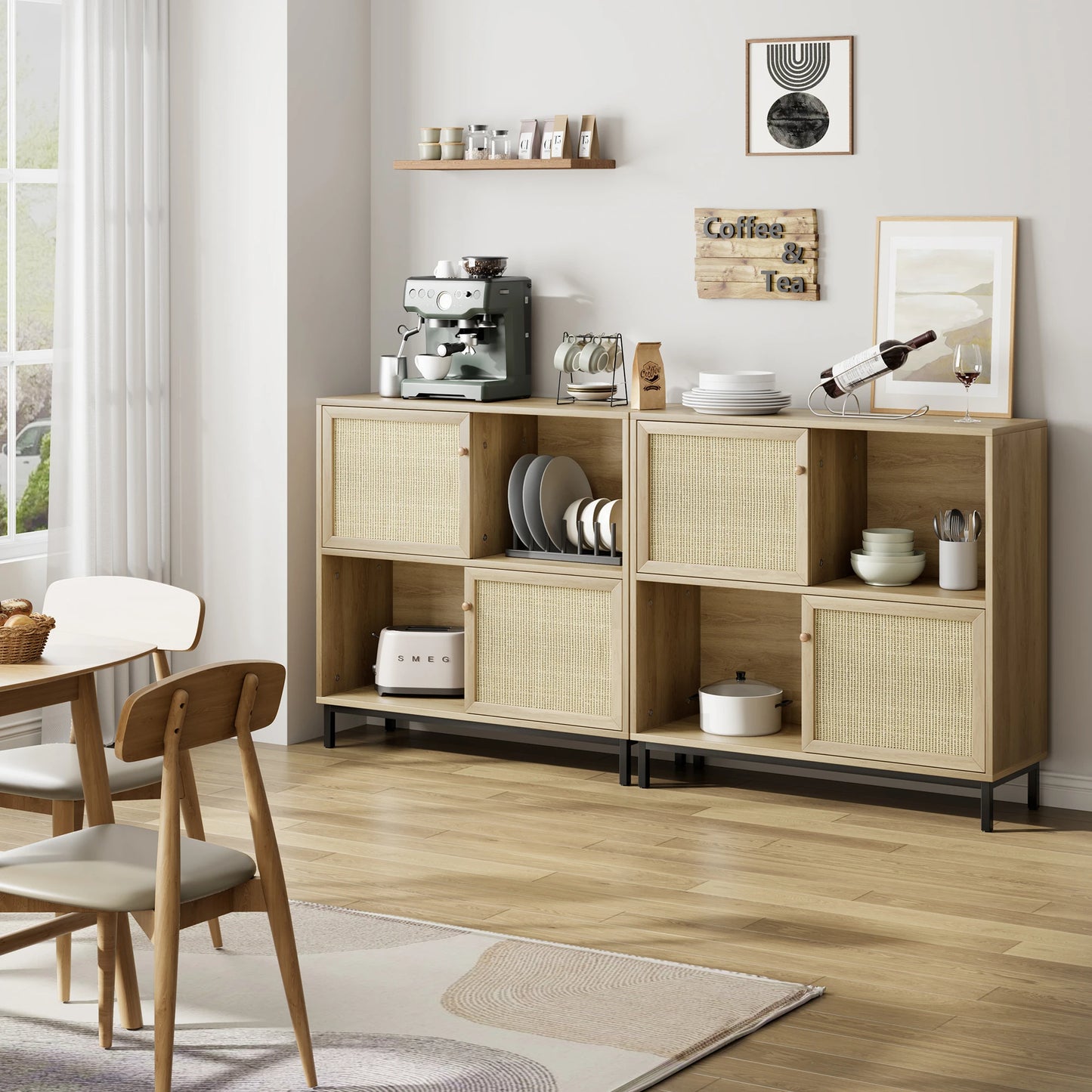 LULE - Dressoir van Natuurlijk Eiken