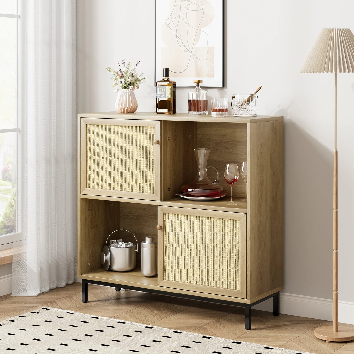 LULE - Dressoir van Natuurlijk Eiken