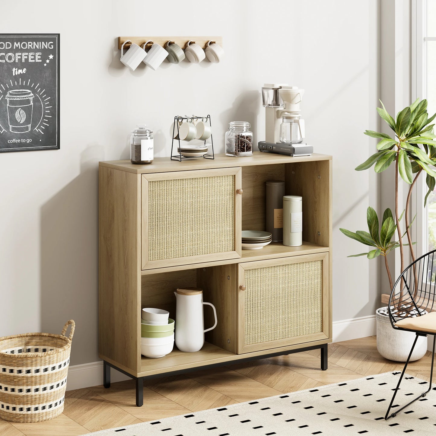 LULE - Dressoir van Natuurlijk Eiken