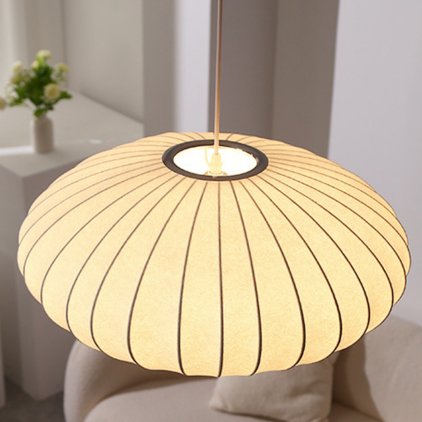 FROST - Handgemaakte Bubble Hanglamp in Ellipsvorm