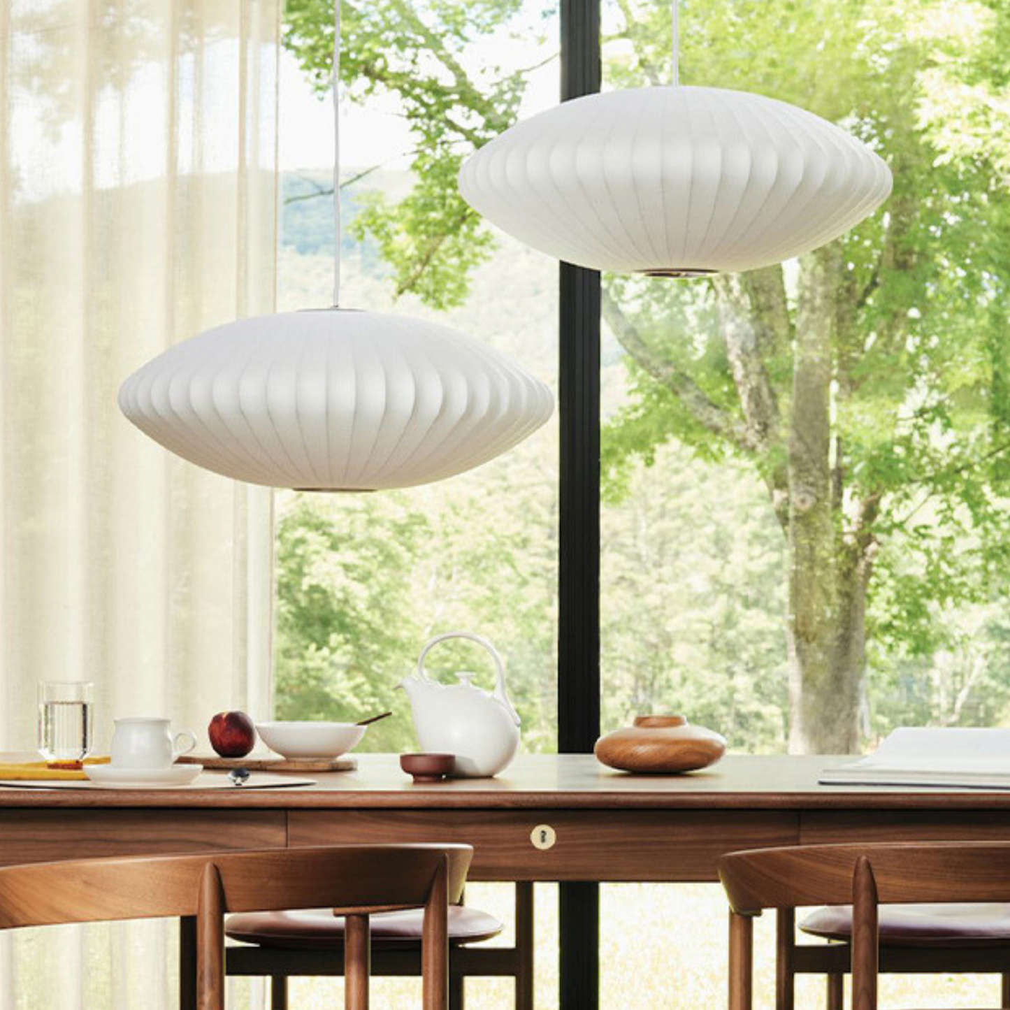 FROST - Handgemaakte Bubble Hanglamp in Ellipsvorm