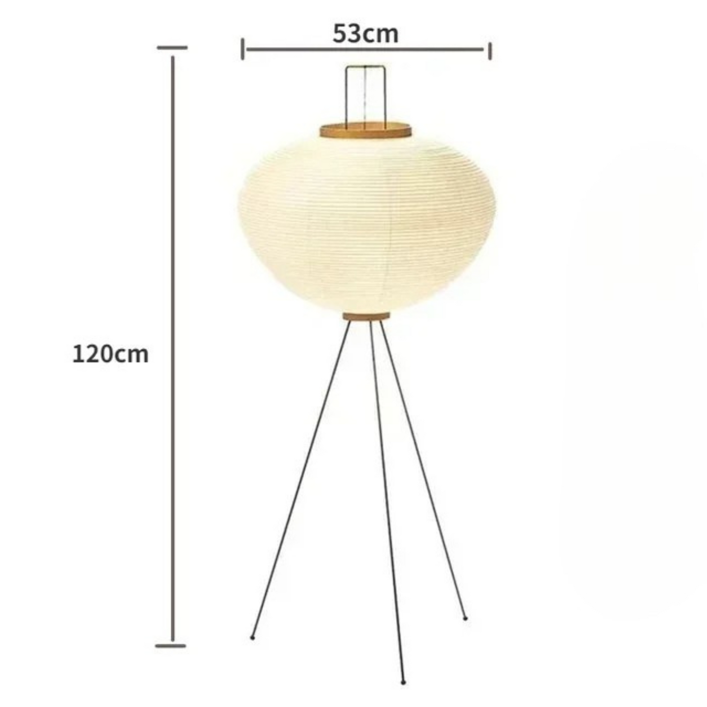 HILA - Designer Vloerlamp van Rijstpapier