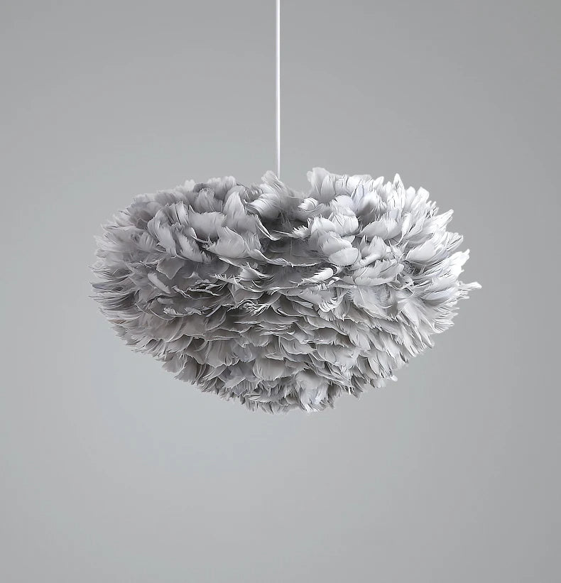 FLYVE - Handgemaakte Hanglamp van Veren